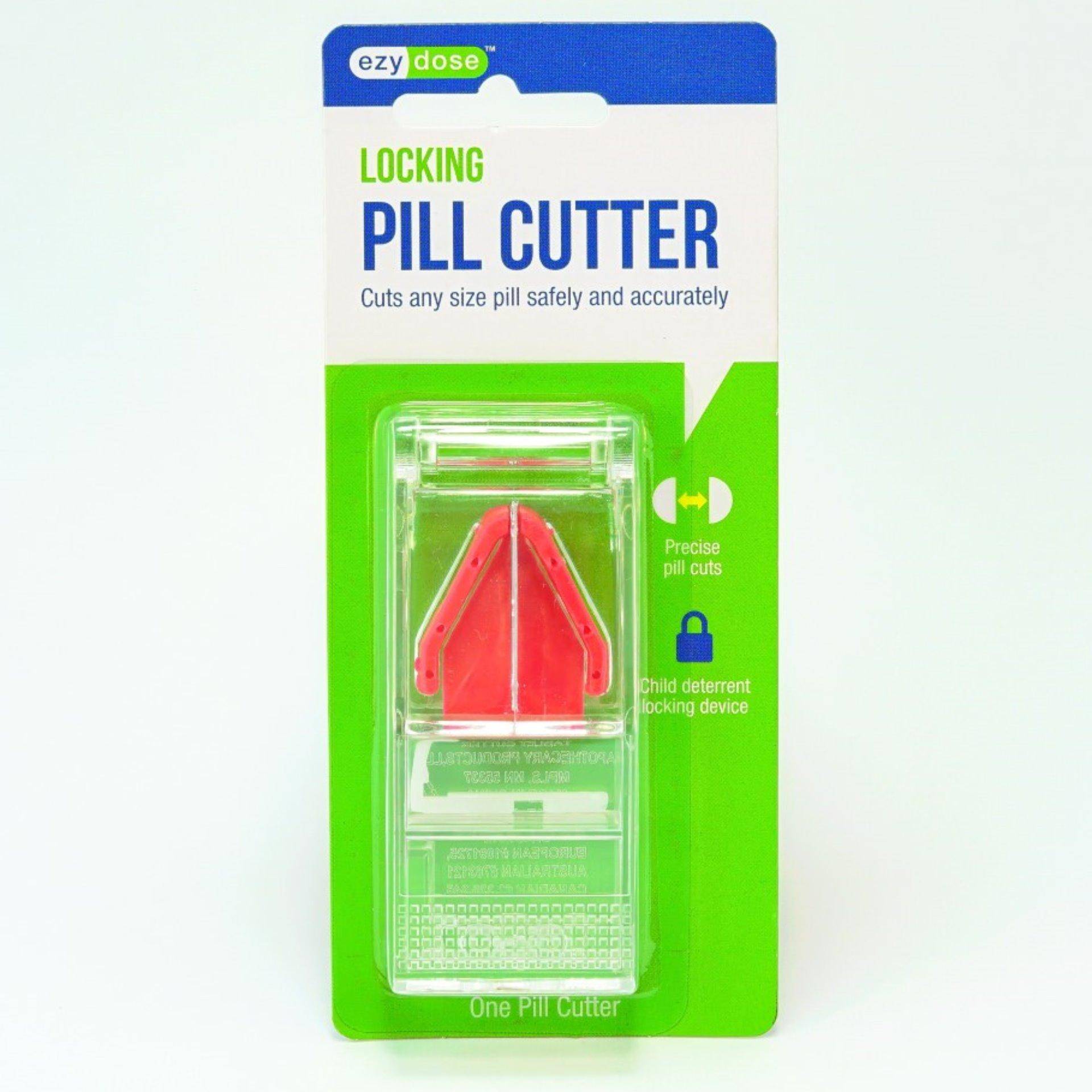 EZY DOSE Locking Pill Tablet Cutter Splitter